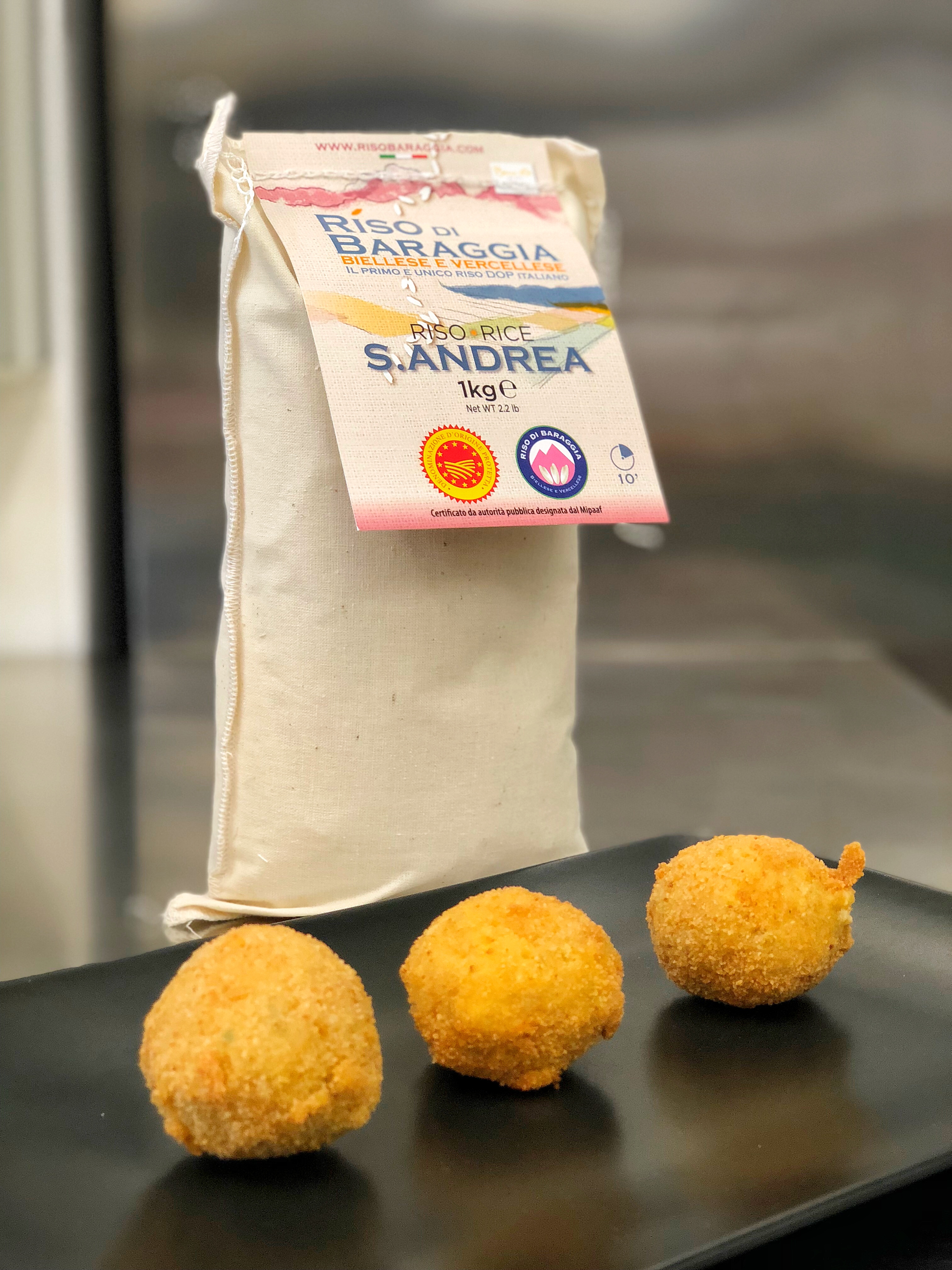 arancini di gamberi